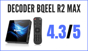 Decoder Bqeel Android 10.0 TV Box R1 PLUS